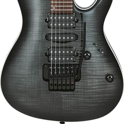 Ibanez KIKO10BP-TGB Kiko Loureiro Signature Electric Guitar 6-String - Transparent Grey Burst + Gig Bag image 7