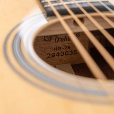 Martin O'ahu HG-28 Limited Edition Grand Auditorium Acoustic Guitar, Solid Spruce Top image 2