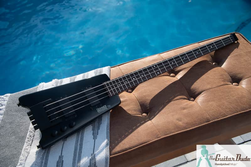 1991 Hohner Licensed by Steinberger B2 Headless Bass - Pro Set Up w Perfect Frets/Action/Intonation! image 1
