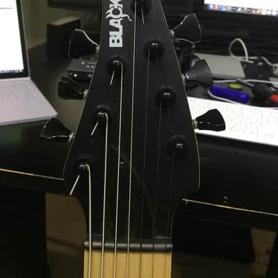 Blackat Feral 7 string Black Satin image 7