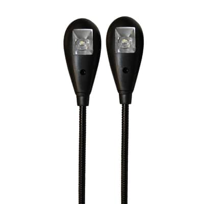 ChromaCast CC-L2 Adjustable Clip-On Dual Head LED Light | Bright Lighting for Music Stands, Reading, and Workspaces | Portable, Flexible Arms, Energy Efficient image 8