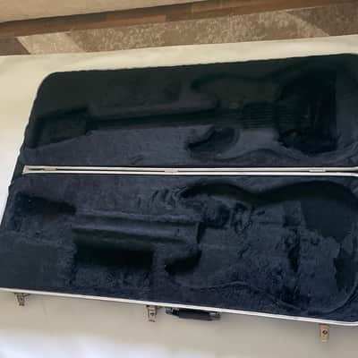 1990's Fender USA Stratocaster Telecaster Black Molded Hardshell Guitar Case Butterfly Latches image 19