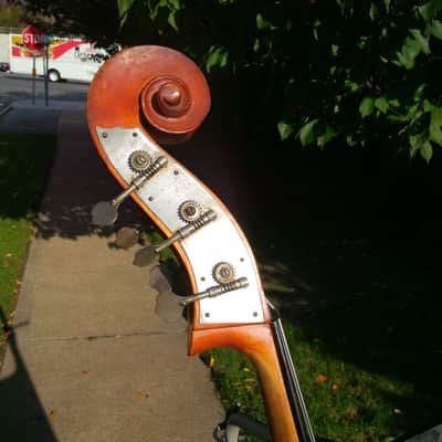 Kay 5 String-3/4 Upright Bass, Bass Fiddle, Double  Bass-Shop Setup-w/Ultralite Case and Bow image 3