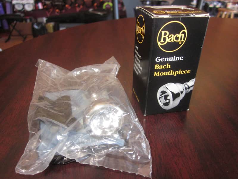 Bach Classic Series Silver-Plated Cornet Mouthpiece 3497C image 1