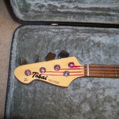 Tokai JAZZ BASS 1985/86 SUNBURST LEFT HANDED  OLDIES BUT GOODIES image 4