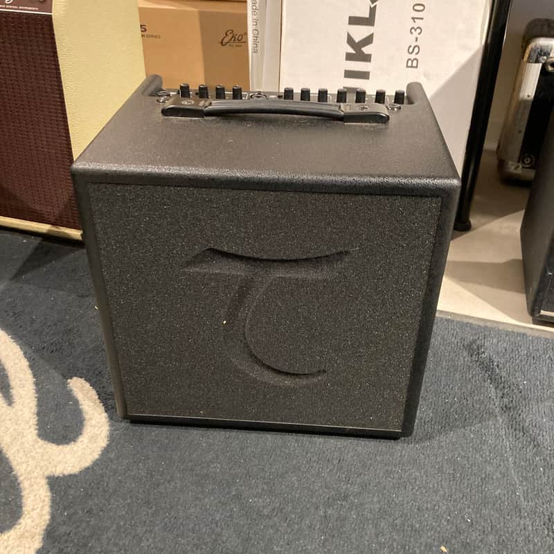 Tanglewood T6 Twin Channel 60w 1x10" Acoustic Combo 2010s - Black image 1