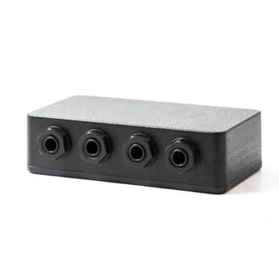 AMERICAN LOOPERS 4 Way ISOLATED Junction Box (All TRS Stereo Jacks) Pedalboard Patch Bay image 2