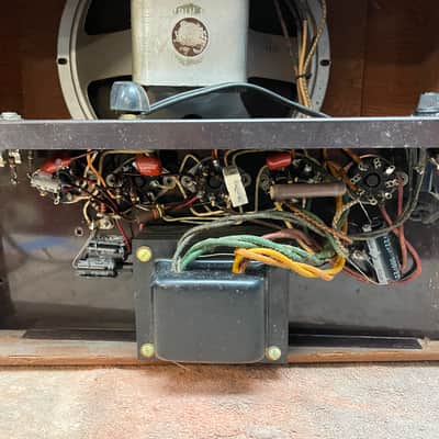 Vintage Gibson BR-6F 3-Input 10-Watt 1x10" Guitar Combo 1948 - 1954 - Brown image 7