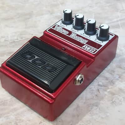 DOD Vibrothang FX22 [NOS - New Old Stock, Complete with Box & Manual] 1st edition 1990 - Metallic Candy Red image 11