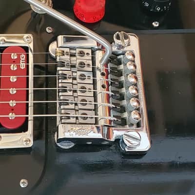 1983 Gibson Sonex 180 Deluxe Ebony Black w/ Kahler (Locking Trem) & EMG PUPs Made In USA image 4