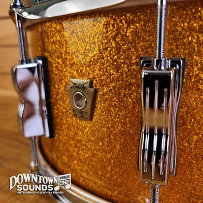 Ludwig Classic Maple Snare Drum - 6.5"x14", Gold Sparkle image 2