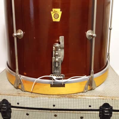 1966 Ludwig 14"x10" Student Marching Snare with Original Houndstooth Case image 2