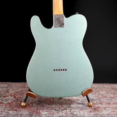 Mario Guitars T-Style 2024 - Aged Firemist Silver Relic w/ Budz / Mojotone pickups. NEW, (Authorized Dealer) image 5