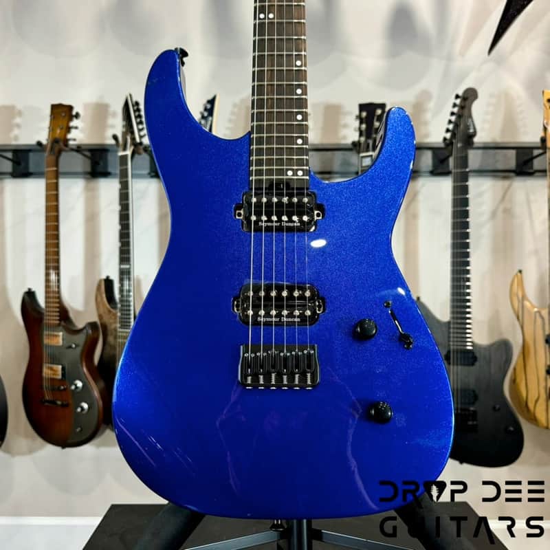 Jackson American Series Virtuoso HT Electric Guitar w/ Case-Mystic Blue image 1