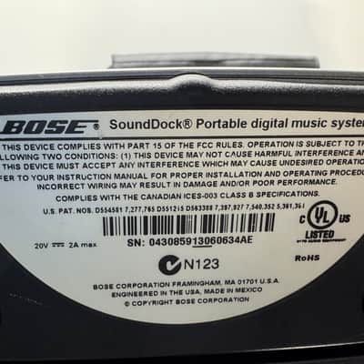 Bose SoundDock Portable Digital Music System iPod Dock Speaker w Bag image 5