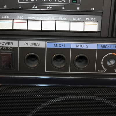 Vintage 70’s Panasonic RQ-84 Karaoke 8 Track & Cassette Tape Player TESTED!!! image 5