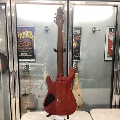 Cort KX307MS 7 String Multiscale Open Pore Red image 3