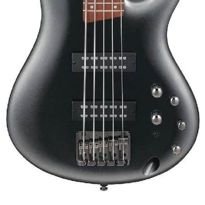 Ibanez SR305EMGB 5 String Electric Bass Guitar Midnight Gray Burst image 1