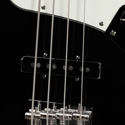 Fender Vintera III Early '70s Jazz Bass Guitar - Black with Gig Bag image 9