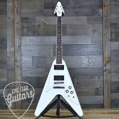 Gibson 70's Flying V - Classic White with Hard Shell Case image 3