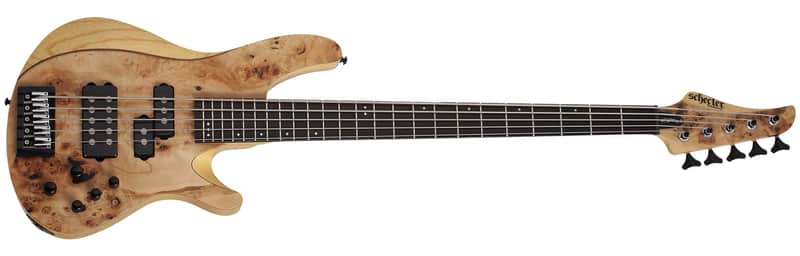 Schecter 2929 Reaper-5 Bass Guitar - Natural Satin image 1