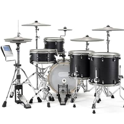 EFNOTE EFNOTE5X 5-Piece Acoustic Designed Electronic Drum Set - Black Oak image 1