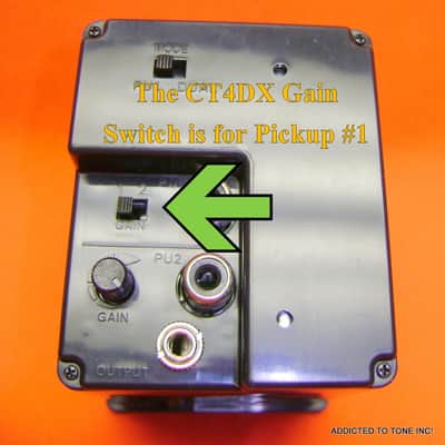 Takamine CT4-DX Dual Parametric Acoustic Guitar Preamp with Built in Chromatic Tuner image 11