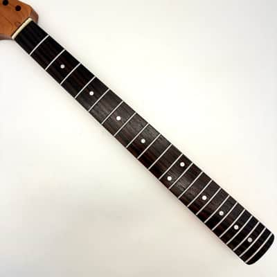 HooDoo Stratocaster Neck Lefty Rosewood/Roasted Maple Nitro hsn6459 image 1