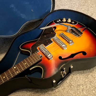 Silvertone Sears Roebuck & Co. Model 1456 3-Tone Sunburst (1968-1973) image 21