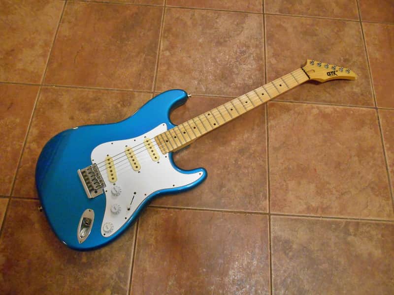 Vintage Kaman Applause GTX 20 Guitar. Lake Placid Blue. | Reverb