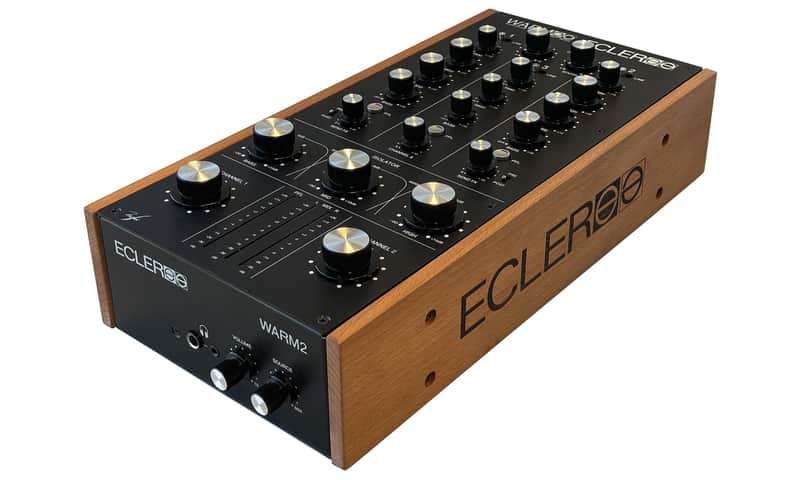 Ecler WARM2 Two-Channel Analogue Rotary Mixer 2022 - Present - Black image 1