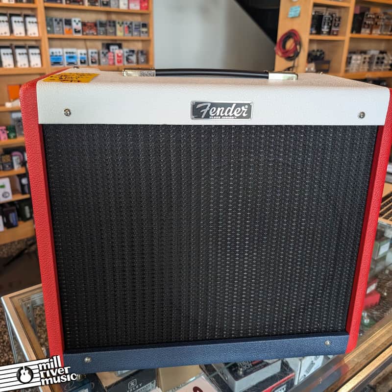 Fender Blues Jr IV Red, White and Blue - Used image 1