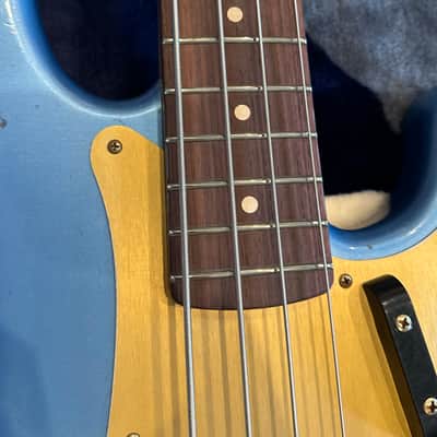 Fender Custom Shop 1959 Precision Bass Journeyman Relic Lake Placid Blue image 8