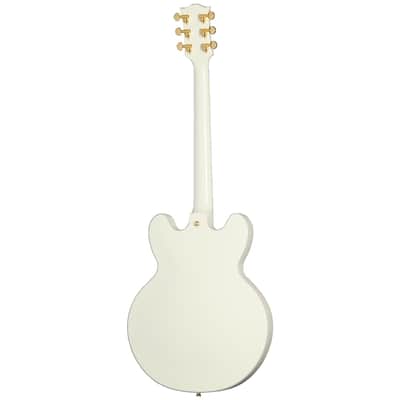 Epiphone 1959 ES-355 (Incl Hard Case) - Classic White w/ Gold Hardware image 4