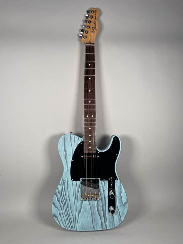 2023 Fender American Performer Sandblasted Telecaster Daphne Blue w/Gig Bag