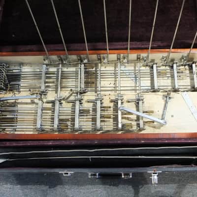 Sho Bud The Professional D10 Double 10 string Pedal Steel Guitar 1972 - Transparent Brown image 8