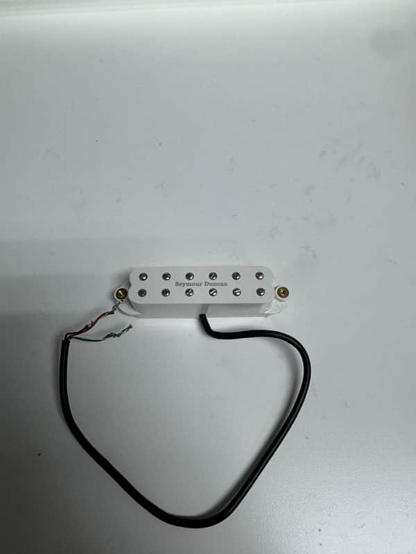 Seymour Duncan SJBJ-1n JB Jr. Strat Neck Pickup - White image 1