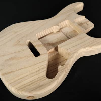 Michael Kelly MK60 Strat Electric Guitar Kit Maple/Rosewood Neck and Ash Body Unfinished image 3