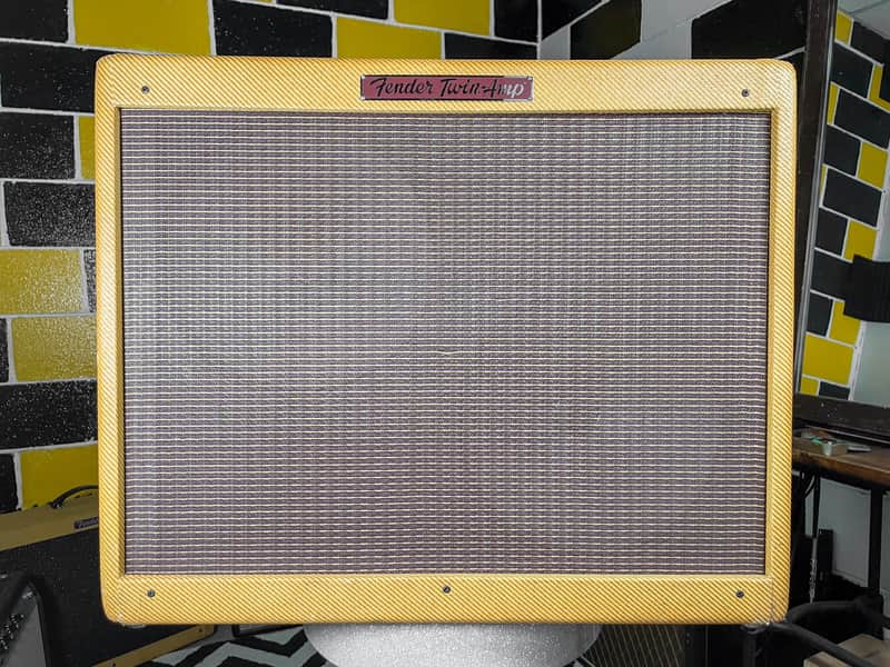 2004 Fender 5E8-A '57 Twin-Amp Tweed 2x12" 40w Combo Amp image 1