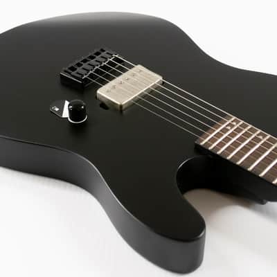 ESP LTD TE-201 Electric Guitar - Black Satin image 4