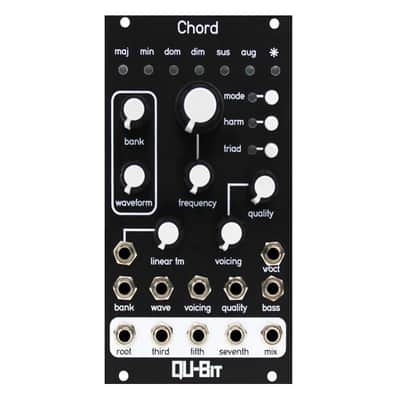 Qu-Bit Electronix Chord V2 - Polyphonic Oscillator Black Panel [Three Wave Music] image 1