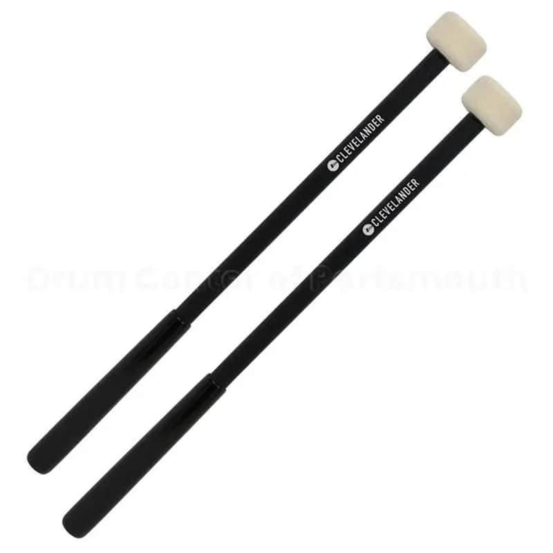 Clevelander Marching Tenor Mallets, Aluminum, Felt Ball image 1