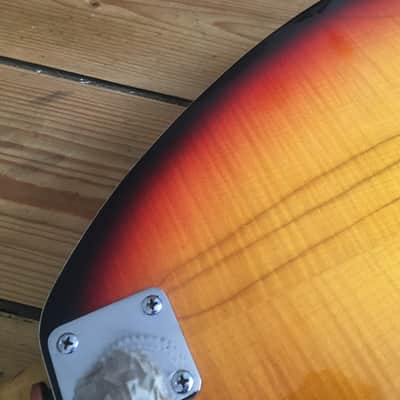 1960s Kawai Teardrop Bass Guitar Rare Japan Teisco image 14
