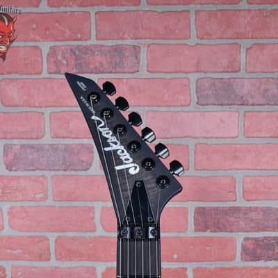 Jackson USA Custom Shop SL2H Soloist Flame Maple Top Transparent Black Burst 2024 w/OHSC image 9