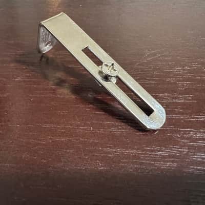 Gibson Vintage 1969 Les Paul Chrome Pickguard Bracket with Screws 1968 1970 1971 1972 1970's image 1