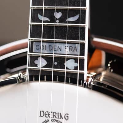 Deering Golden Era 5-String Banjo with Hardshell Case image 10