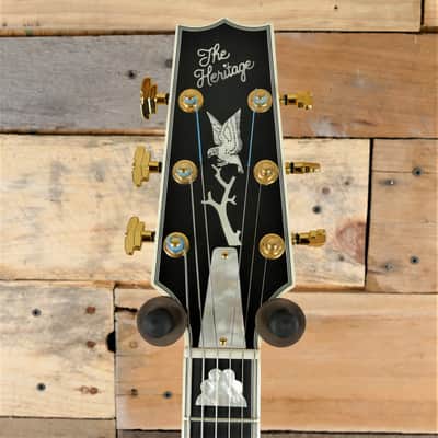 Heritage Golden Eagle Archtop Jazz 1995 Kalamazoo Antique Blonde - Flame Maple - RARE - w/ HSC image 6