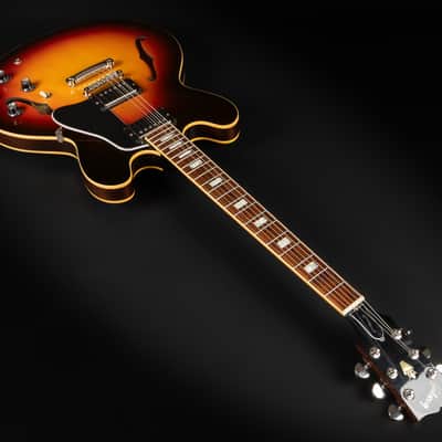 2018 Gibson Memphis ES-335 Traditional - Antique Sunset Burst | USA Semi-Hollow Block Inlays Rounded Neck 3.43kg | OHSC image 7