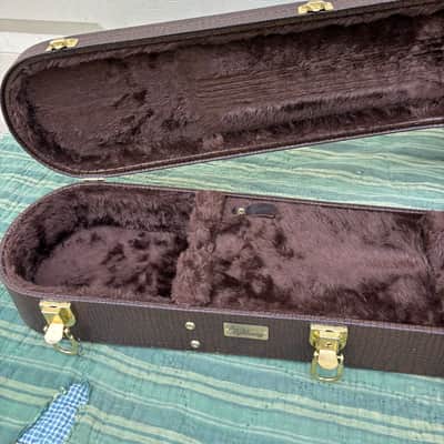 Gibson Lifton Les Paul Special / Jr “Gator Skin” Case – OEM Hardshell Case w/ Case Candy – Excellent image 8