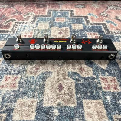SONICAKE Sonicbar Black Hammer Combined Stage Effects Delay Chorus Distortion Boost Guitar Multi Effect Pedal! image 5